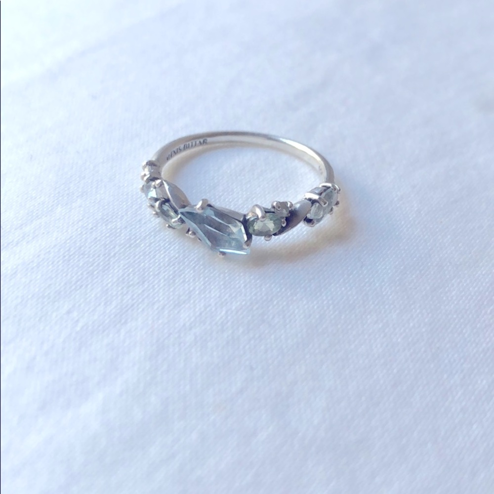 Alexis Bittar Silver Gemstone Ring